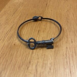 Luca + Danni Skeleton Key Bracelet, copper